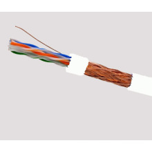 CAT6 Bulk Bare Copper Shielded SFTP Ethernet Network Cable White